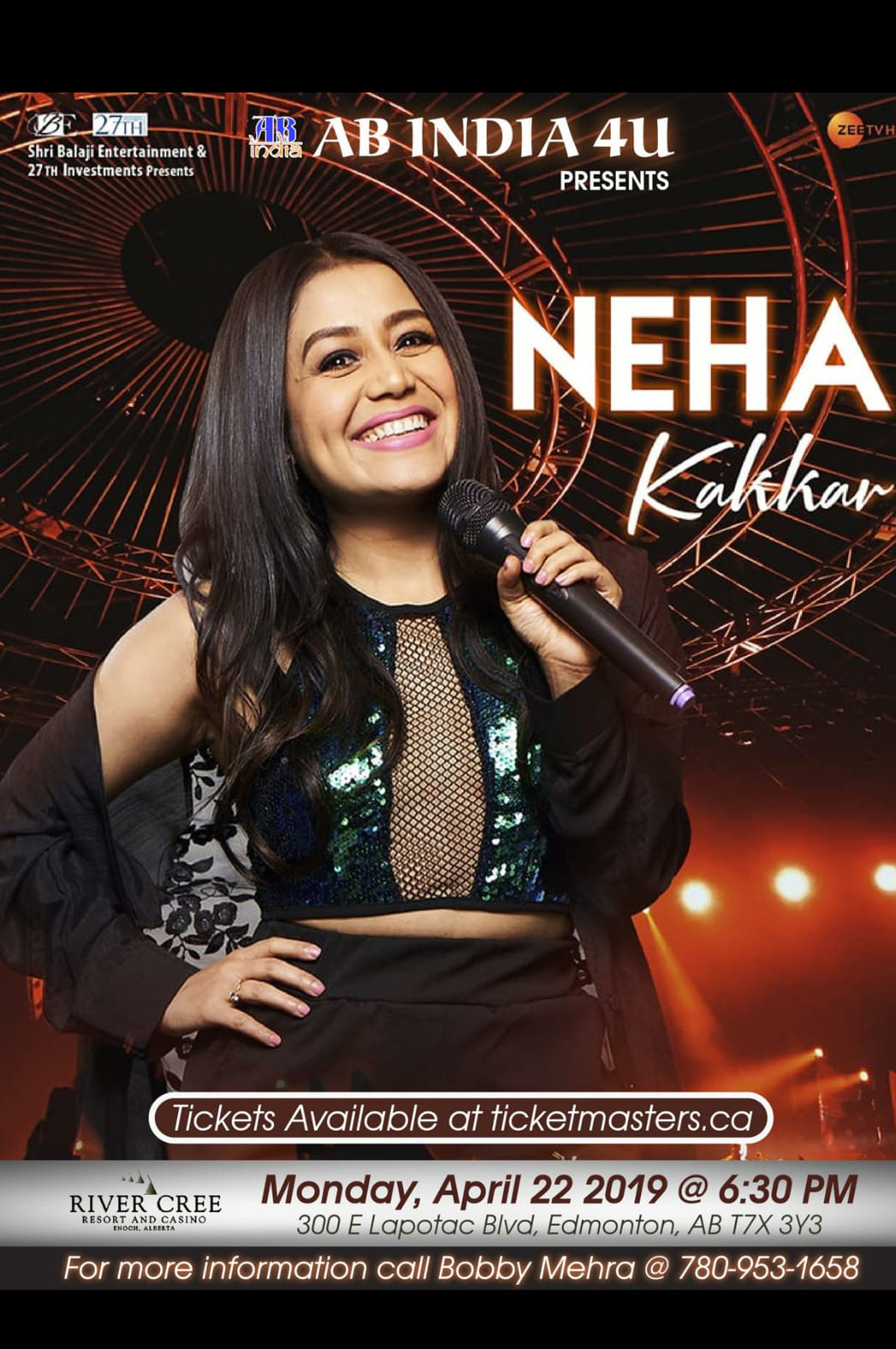 Neha Kakkar Live In Edmonton 2019