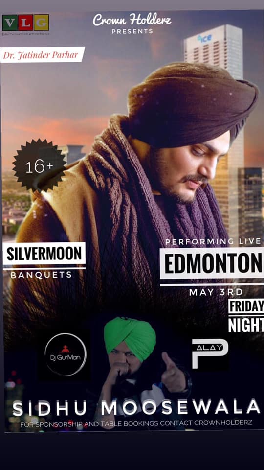 Sidhu Moosewala Live in Edmonton 2019